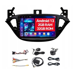 Radio samochodowe Eunavi Opel Adam 2013 -2016 Corsa E 2015 -2019 2-DIN 9"