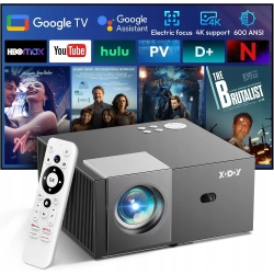 PROJEKTOR LCD KINOWY XGODY SAIL 2 RZUTNIK 1080P BLUETOOTH WLAN 4K 600ANSI