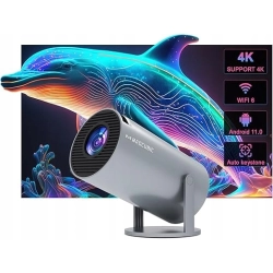 PROJEKTOR Magcubic HY 300 PRO Szary 4k Android 11 WiFi Sklep PLAY