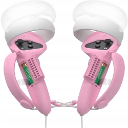 KIWI design Osłona uchwytu kontrolera Quest 2 z otworem na baterię