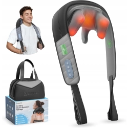 COMFIER CF-6812 Bezprzewodowy Masażer Shiatsu 4D Z Ciepłem Do Ciała