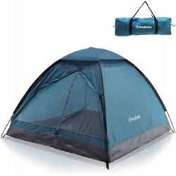 KingCamp Namiot kempingowy Ultralight Mondome II dla 2 osób, niebieski