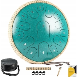 Bęben językowy 13" 15 tonów MeloBeat - zielony 32 cm