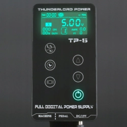 Thunderlord Power TP-5 Wielofunkcyjny zasilacz do maszynki do tatuażu