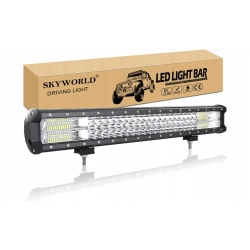RIGIDON Listwa świetlna LED 60cm 288 W, 7D trójrzędowy 12 V