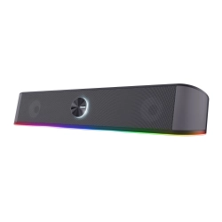Głośnik Soundbar Trust Gxt 1619 Rhox 2.0 Pc Rgb LED 12w Gamingowy Stereo