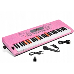 Klawiatura fortepianowa Hricane BD-669, 61 klawiszy, elektroniczna KEYBOARD
