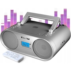 KLIM Boombox B4 Radio CD Bluetooth USB AUX AM/FM pilot KLIM Boombox B4 Radio CD Bluetooth USB AUX AM/FM pilot