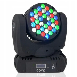 BETOPPER LM108 Ruchoma głowica LED RGBW lampa sceniczna efektowa DMX