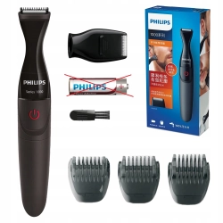 Philips MultiGroom - Precyzyjny trymer do zarostu i ciała na mokro i sucho