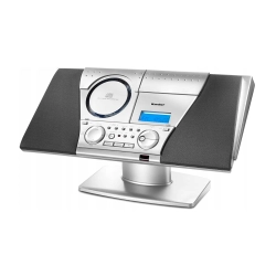 WIEŻA STEREO Karcher MC 6550N CD RADIO FM AUX TAPE MP3 WMA KASETA SS662