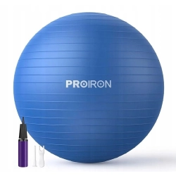 PROIRON Piłka gimnastyczna fitnesu z pompką wytrzymała 65cm PROIRON Piłka gimnastyczna fitnesu z pompką wytrzymała 65cm