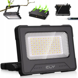 CLV Solarny reflektor LED 60W USB 12000 MAH 5 poziomów jasności