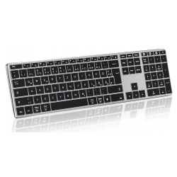 Klawiatura bezprzewodowa Jelly Comb K62B3 2.4GHz Ultra Slim QWERTZ Niemieck