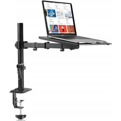 SUPTEK Regulowane Ramie Stojak Taca Na Laptop Uniwersalne 40 cm 360 stopni