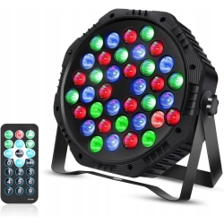 Lampa Oświetlenie Sceniczne Reflektor RGB 36 Diod LED Dmx512 LSPA32RC