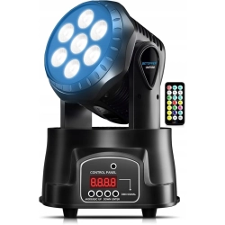 MINI WASH Betopper LM70SR RGBW 7x8W DMX SOUND + PILOT