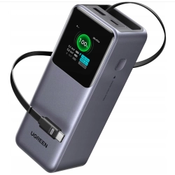 Powerbank UGREEN Nexode 20000 mAh PB726 165W Szary