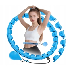 HULA HOP Z OBCIĄŻENIEM WYPUSTKAMI ODCHUDZAJĄCE MASAŻ HULAHOP SMART PRO+