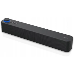 Soundbar komputerowy Atlantis 20W Bluetooth 5.3 FM USB czarny 2400 MHz