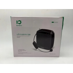 Bezprzewodowy Wzmacniacz Głosu SHIDU S613 18W UHF Mikrofon 2w1 USZKODZONY