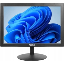 Thinlerain Monitor PC 15,4 cala 60 Hz głośniki HDMI VGA 1400 × 900 LED