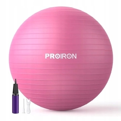 PROIRON Piłka do Yogi, ćwiczeń 65 cm piłka gimnastyczna różowa PROIRON Piłka do Yogi, ćwiczeń 65 cm piłka gimnastyczna różowa