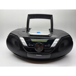 Radioodtwarzacz Philips AZB798T/12 12 W czarny USZKODZONY