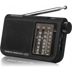 Retekess V117 Przenośne Radio FM AM SW Radio Mini