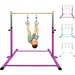 Drążek gimnastyczny dla dzieci 90-150 cm HomeSun do 100 kg