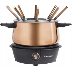 Bestron Fondue Elektryczne 1,5L 1500W Dla 8 Osób Miedź