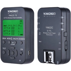 YONGNUO YN622C-KIT bezprzewodowy pilot zdalnego sterowania 100 m E-TTL