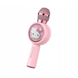 Mikrofon z głośnikiem Bluetooth OTL Technologies Hello Kitty PopSing LED