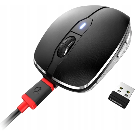 CHERRY MW 8C ADVANCED myszka Oburęczny RF Wireless + Bluetooth Optyczny 320