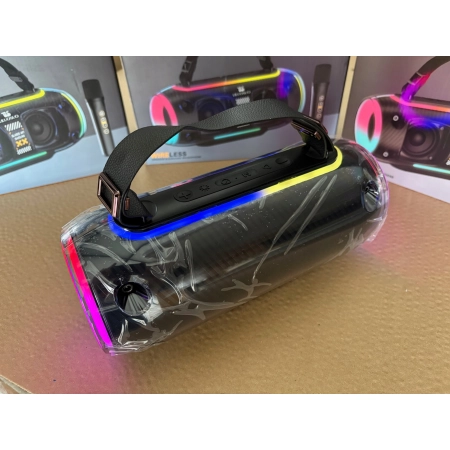 GŁOŚNIK KARAOKE BEZPRZEWODOWY BLUETOOTH LILUOSUO NR-8806 USB +2 MIKROFONY