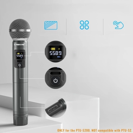 Bezprzewodowy system mikrofonowy Phenyx Pro PTU-5200B M2954