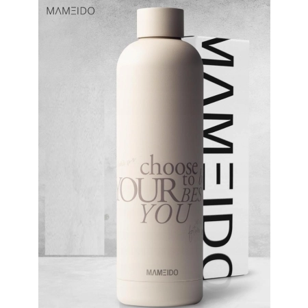 MAMEIDO butelka ze stali nierdzewnej 750 ml, wolna od BPA