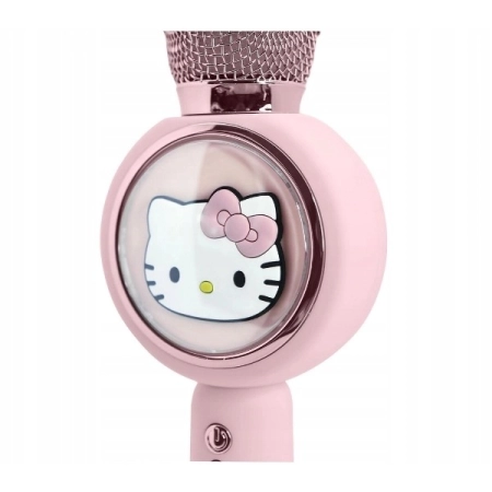 Mikrofon z głośnikiem Bluetooth OTL Technologies Hello Kitty PopSing LED