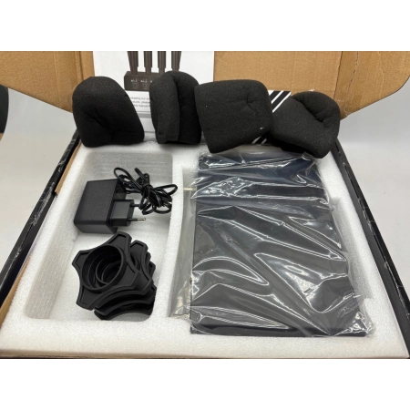 Depusheng R4 - Zestaw 4 mikrofonów bezprzewodowych UHF z odbiornikiem XLR