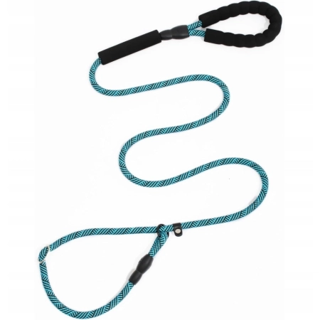 Regulowana smycz dla psa, Pull Stop, 1,8 m, komfortowa, niebieska- Happilax