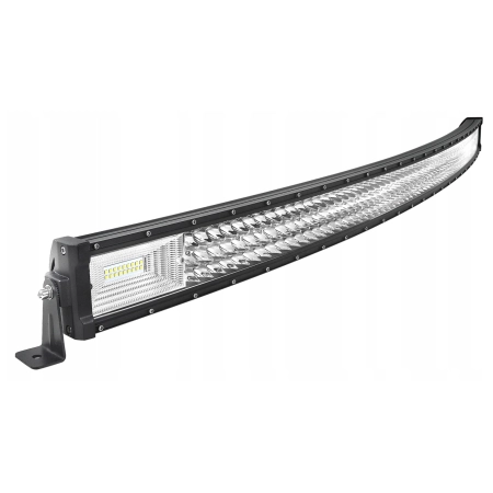 LAMPA ROBOCZA HALOGEN DALEKOSIĘŻNA 12V 24V 675W 225x LED WYGIĘTA ŁUK 127cm