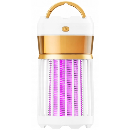LAMPA OWADOBÓJCZA UV NA KOMARY MUCHY OWADY WISZĄCA KEMPINGOWA AKUMULATOR