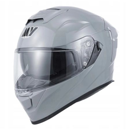 Kask motocyklowy MY MY-936 szary pełny wizjer Rozmiar L