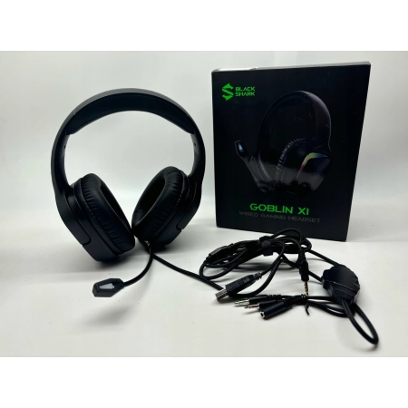 Słuchawki nauszne z mikrofonem Black Shark Goblin X1 kolor CZARNY