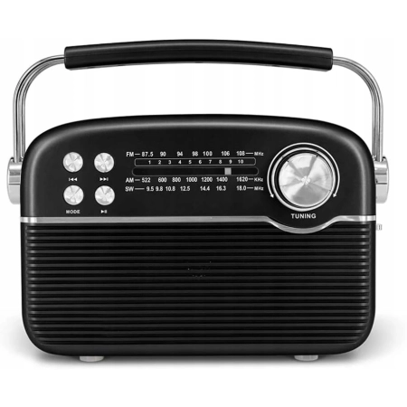 MANTA Radio FM/AM/SW z panelem słonecznym RDI916 - z Bluetooth 5.0