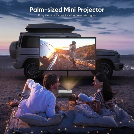 Mini projektor, AKATUO XR31 WiFi Bluetooth projektor FullHD 1080 OS ANDROID