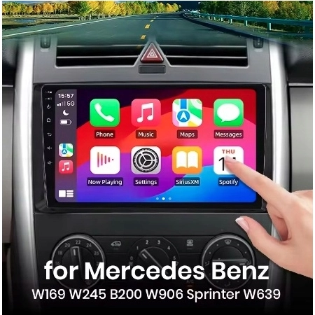 RADIO ANDROID MERCEDES-BENZ B200 2008-2011 z kamerą cofania A3012JG