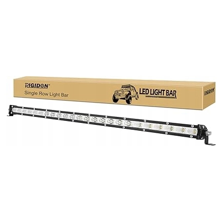 RIGIDON Lampa 63cm, 120W Pojedynczy rząd Super Slim Led, wodoodporna