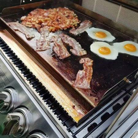 Płyta grillowa stal nierdzewna Plancha 51x32 cm Onlyfire