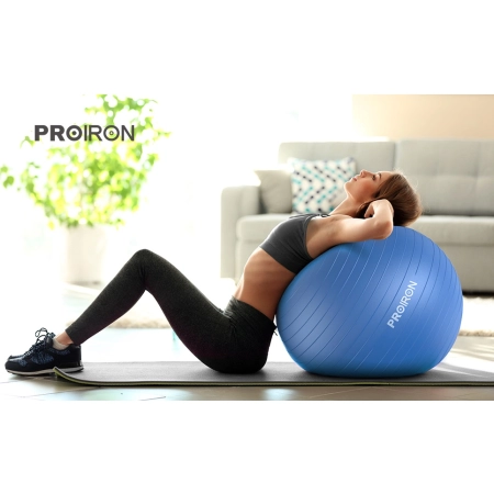 PROIRON Piłka gimnastyczna fitnesu z pompką wytrzymała 65cm